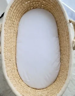 Prześcieradło bawełniane do kosza Mojżesza Boho wózka gondoli