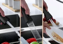 PRZEDŁUŻACZ KRANU KUCHENNEGO AERATOR PERLATOR ADAPTER DO BATERII 3 FUNKCJE