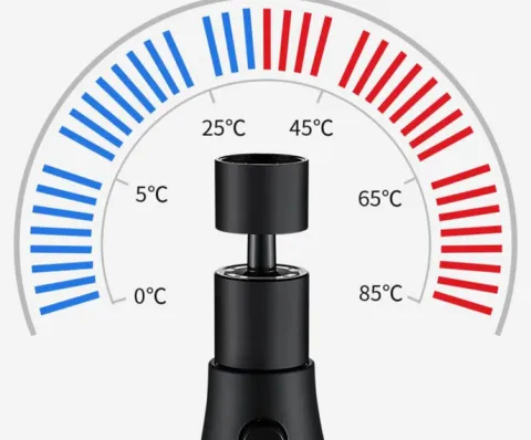 PRZEDŁUŻACZ KRANU KUCHENNEGO AERATOR PERLATOR ADAPTER DO BATERII 3 FUNKCJE