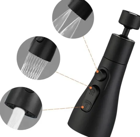 PRZEDŁUŻACZ KRANU KUCHENNEGO AERATOR PERLATOR ADAPTER DO BATERII 3 FUNKCJE