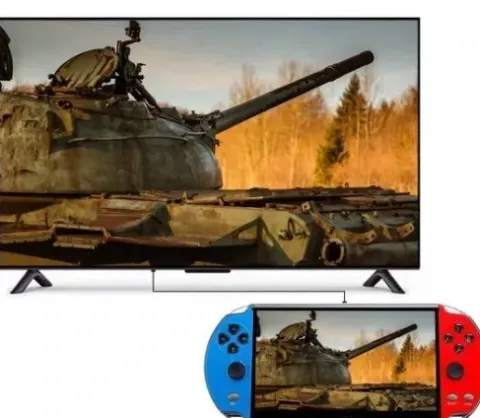 PRZENOŚNA KONSOLA DO GIER RETRO X12 3000 GIER 5,1'' POLSKIE MENU
