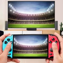 PRZENOŚNA KONSOLA DO GIER RETRO X12 3000 GIER 5,1'' POLSKIE MENU