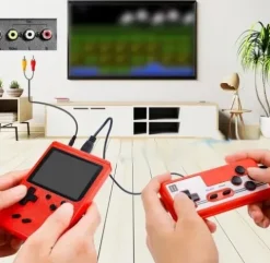 PRZENOŚNA MINI KONSOLA RETRO 400 GIER GAMEBOY DODATKOWY PAD GRA NA 2 OSOBY