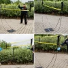 Przenośna Siatka Do Badmintona Siatkówki Tenisa 3X1,5M Składana