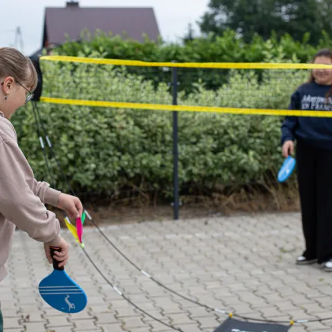 Przenośna Siatka Do Badmintona Siatkówki Tenisa 3X1,5M Składana
