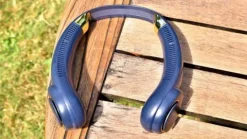 PRZENOŚNY WIATRAK SPORTOWY WENTYLATOR NA SZYJĘ USB 2000 mAh 10 GODZIN PRACY