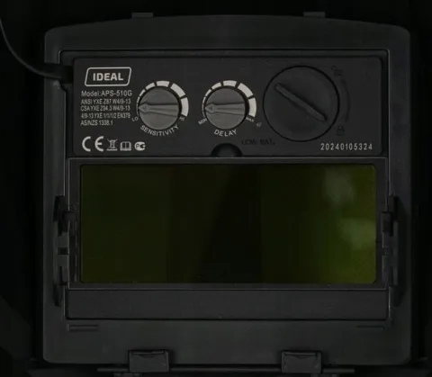 PRZYŁBICA samościemniająca MASKA spawalnicza AUTOMATYCZNA Ideal APS 510