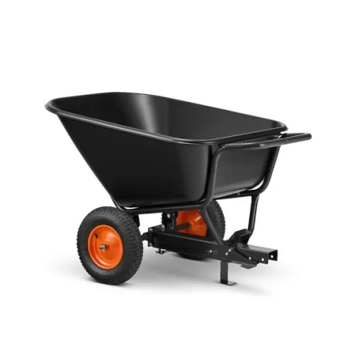 Przyczepka ogrodowa koleba do traktorka kosiarki quada przyczepa 350L 300kg