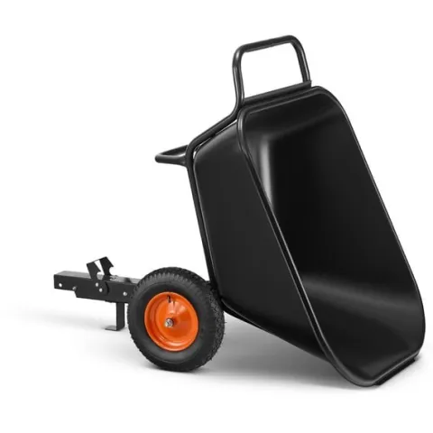 Przyczepka ogrodowa koleba do traktorka kosiarki quada przyczepa 350L 300kg