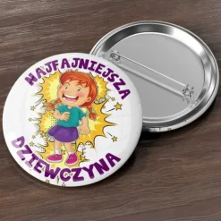 Przypinka - Najfajniejsza Dziewczyna