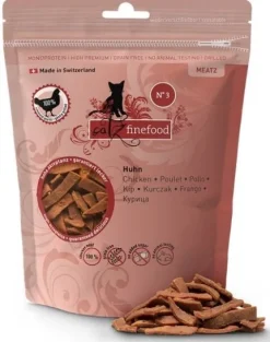 Przysmak dla kota bez sztucznych dodatków - Catz Finefood 100% KURCZAK 45g