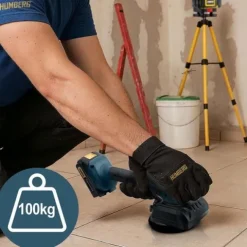 Przyssawka wibrująca do płytek próżniowa elektryczna do 100 kg Humberg HM-160
