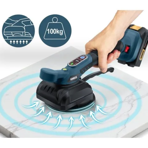 Przyssawka wibrująca do płytek próżniowa elektryczna do 100 kg Humberg HM-160