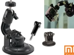 PRZYSSAWKA Z ADAPTEREM I ŚRUBĄ DO XIAOMI YI 1, 2 4K, 4K+ Lite DO SZYBY