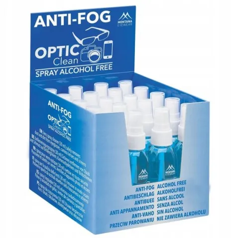 Płyn Anti-Fog PRZECIW PAROWANIU okularów ANTIFOG markowy MONTANA