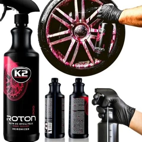 PŁYN DO MYCIA FELG K2 ROTON PRO 1L KRWAWA FELGA