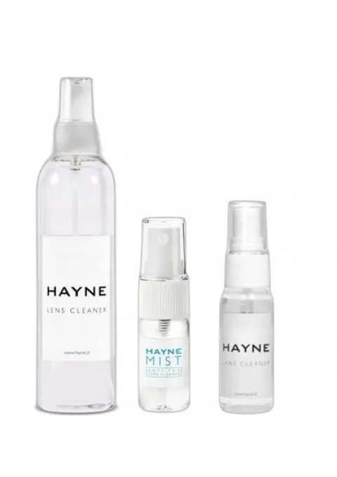 Płyn do okularów, obiektywów, optyki Hayne 240 ml skutecznie czyści