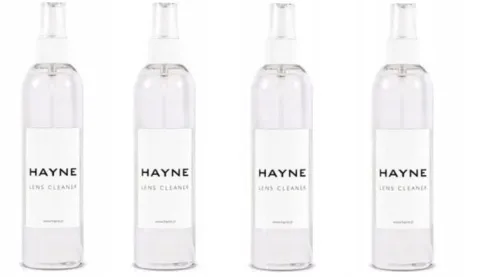 Płyn do okularów, obiektywów, optyki Hayne 240 ml skutecznie czyści