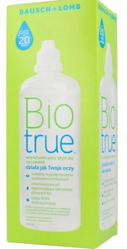 Płyn do soczewek BioTrue 300 ml