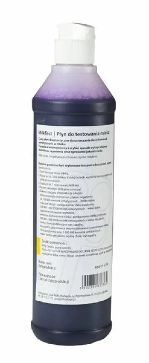 Płyn do testowania mleka MilkTest, 500 ml, Can Agri