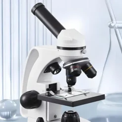 QIKtech MIKROSKOP NAUKOWY EDUKACYJNY SZKOLNY MIKRO MAKRO 40-640X