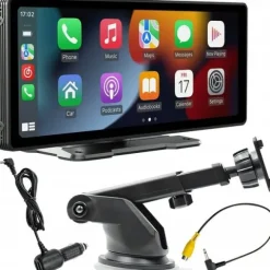 QIKtech Radio Samochodowe Bluetooth Android Auto CarPlay 9,3