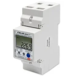 Qoltec Licznik energii DIN Wi-Fi TUYA 230V 60A