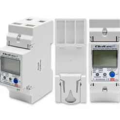 QOLTEC LICZNIK ENERGII 230V TUYA WIFI LCD NA SZYNĘ DIN