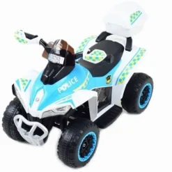 QUAD NA AKUMULATOR POLICJA Z KUFERKIEM - SUPER JAKOŚĆ/GTS-1188A