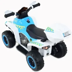 QUAD NA AKUMULATOR POLICJA Z KUFERKIEM - SUPER JAKOŚĆ/GTS-1188A