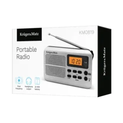 Radio przenośne FM AM JACK na baterie KrugerMatz
