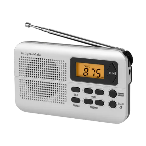 Radio przenośne FM AM JACK na baterie KrugerMatz