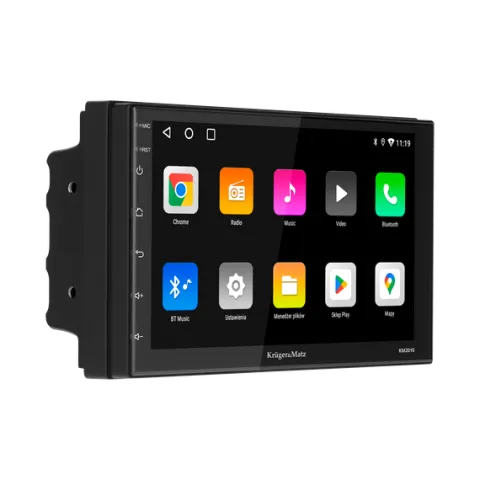 Radio Samochodowe Kruger&Matz CarPlay/AndroidAuto 7” 2DIN Bluetooth USB AUX
