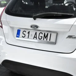 Ramka Tablicy Rejestracyjnej Szczotkowane Aluminium Ramki Pod Tablice