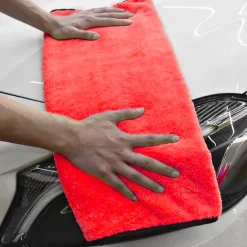 Ręcznik do Auta Osuszania Lakieru Puszysty z Mikrofibry 90x60 cm Samochodu