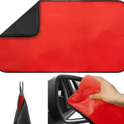 Ręcznik do Auta Osuszania Lakieru Puszysty z Mikrofibry 90x60 cm Samochodu