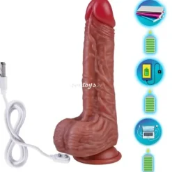 Realistyczny Penis Wibrator Posuwisty Na Pilota Aplikacje App Smartfon
