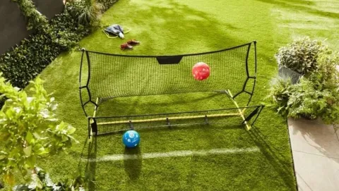 Rebounder bramka piłkarska 2w1 treningowa