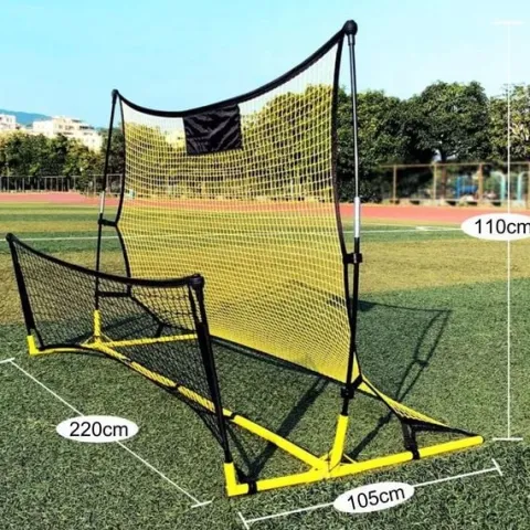 Rebounder bramka piłkarska 2w1 treningowa