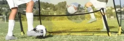 Rebounder trenażer piłkarski dwustronny bramka rama treningowa 220x110 cm