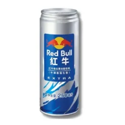 Red Bull niebieski chiński napój energetyczny 250ml
