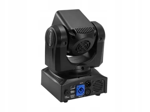 Reflektor sceniczny Dj STROBOSKOP ruchoma głowa LED 4x 9W RGBW DMX Eurolite