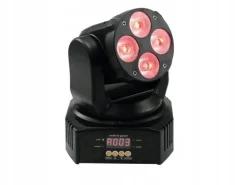 Reflektor sceniczny oświetlenie Dj ruchoma głowa 45W LED UV RGBAW DMX