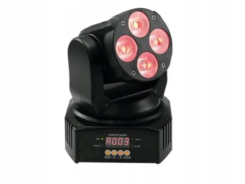Reflektor sceniczny oświetlenie Dj ruchoma głowa 45W LED UV RGBAW DMX