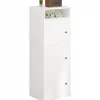 Regał industrialny stojący biały 138 cm