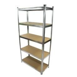 Regał magazynowy metalowy 150×75×30 cm – 5 półek, nośność 875 kg RM-035-1