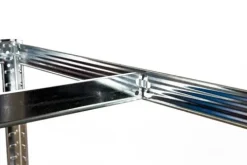 Regał magazynowy metalowy 2w1, 5 półek 180x90x40 cm