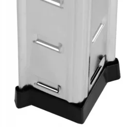 REGAŁ METALOWY MAGAZYNOWY 5 PÓŁEK SREBRNY 1000KG 205x120x40 cm GARAŻOWY