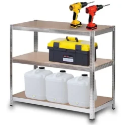 Regał metalowy magazynowy 222 x 110 x 50 cm Humberg HR-815