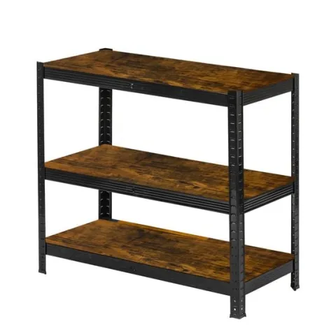 Regał metalowy magazynowy 180 x 90 x 40 cm Humberg HR-852 czarny